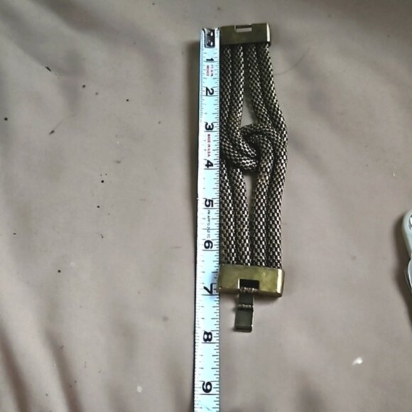 Vintage Bronze Knot Cuff Bracelet - Picture 3 of 3